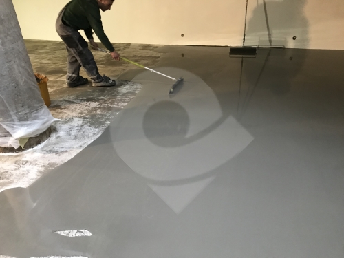 Finální dekorativní samonivelační cementová hmota Sikafloor 432 DecoCem dark grey 25kg