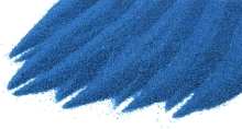 Křemičitý písek barevný světle modrý 0,4-0,8mm 25kg