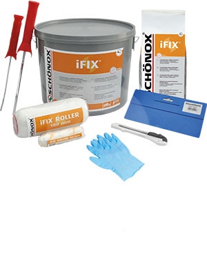 2-složkové lepidlo pro lepení hydroizolačních pásů Schonox iFIX set 7,8kg