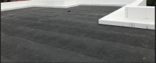 Montáž asfaltových pásů natavením na plochu střechu (parozábrana), cena za m2 bez materiálu