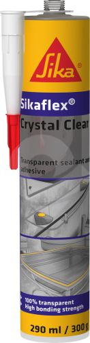 Pružný tmel pro lepení, tmelení a spárování Sikaflex Crystal Clear 290ml transparentní