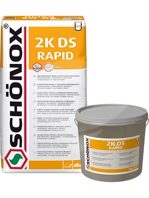 Cementová dvousložková hydroizolační hmota Schonox 2K DS Rapid disperze 5kg