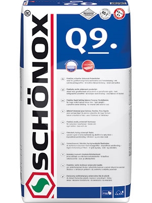 Lepidlo flexibilní rychle tuhnoucí Schonox Q9 C2TES1 25kg