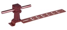 Držák vedení pro plochy střechy s prolisovanou vzpěrou 36x205mm Dehn