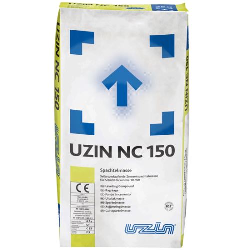 Samonivelační hmota pro tloušťky do 10 mm Uzin NC 150 neu 25kg