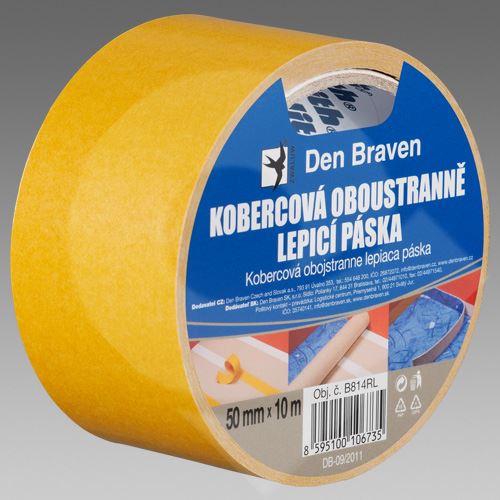 Den Braven kobercová oboustranně lepící páska 50x25 m
