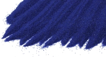 Křemičitý písek barevný modrý 0,8-1,2mm 25kg