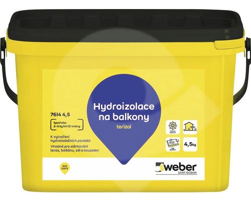 Hydroizolace do koupelny Weber Terizol 20kg