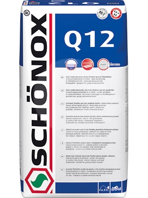 Lepidlo flexibilní pro tenkovrstvé lepení Schonox Q12 C2TES2 25kg