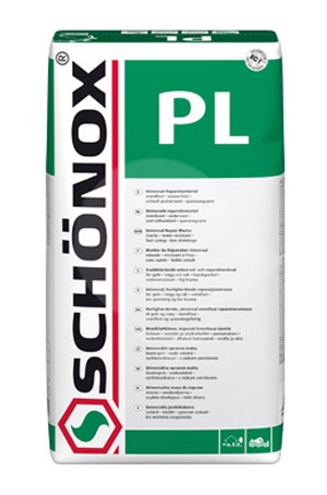 Rychletvrdnoucí tixotropní opravná hmota Schonox PL 5kg