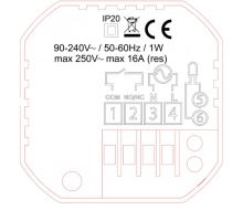 IT termostat s ovládáním do mobilního telefonu drátový bílý (2)