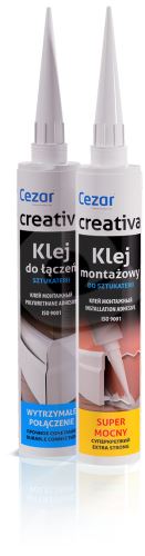 Montážní lepidlo Creativa Cezar bílé 300 ml