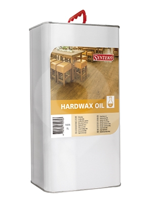 Lněný olej pro dřevěné a parketové podlahy s vysokým zatížením Synteko Hardwax Oil 5 l