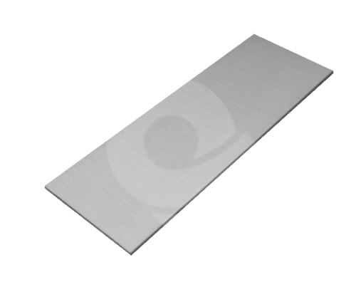 Hliníkový kryt kotvícího profilu (168 x 45 x 2) pro skleněné zábradlí