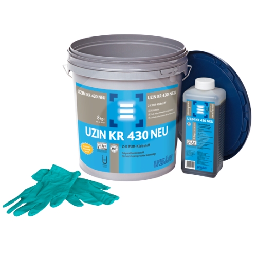 Uzin KR 430 - Lepidlo polyuretanové pro lepení kaučukových podlahovin