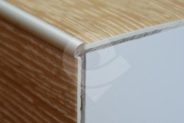 Schodová hrana pro vinylové podlahy do 3mm Profil Team 38x25mm 1,2m inox