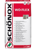 Spárovací hmota flexibilní pro spáry 1-6mm Schonox WD Flex antracit 5kg