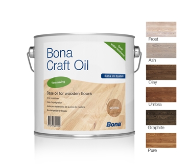 2-složkový olej s možností lokální opravy grafitový Bona Craft Oil 2K 1,25l