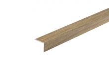 Schodová hrana samolepící Cezar 25x20mm 1,35m dub přírodní
